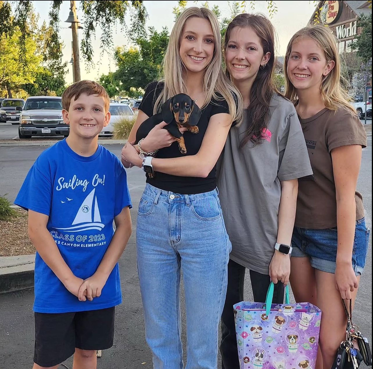James & Sofia with their Prestige Doxies Dachshund